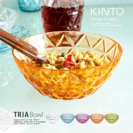 ボウル お皿 樹脂 KINTO TRIA〔トリア〕ボウル クリア ピンク ブルーグリーン イエローグリーン オレンジ  【送料あり】 詳細はこちら  