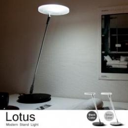 デスクライト モダン LED照明 デスクライト Lotus〔ロータス〕 ブラック シルバー  【送料あり】 詳細はこちら  
