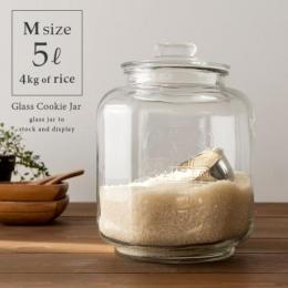 Glass Cookie Jar(ガラスクッキージャー) Mサイズ