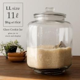 Glass Cookie Jar(ガラスクッキージャー) LLサイズ
