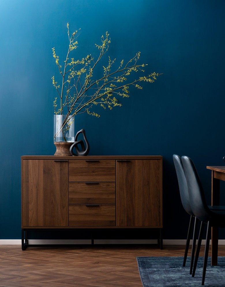 おしゃれ収納 木製チェスト 花柄タイル チェスト タンス 602-1053 楽天