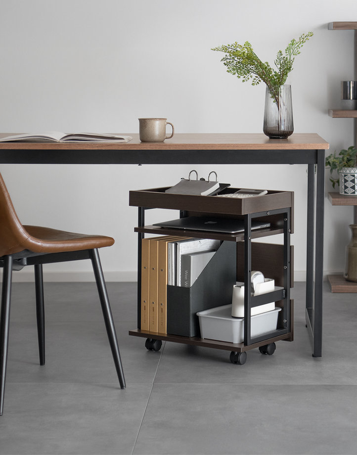 キャスター 温かみのあるデザイン サイドワゴン デスク サイドワゴン キャスター デスク 温かみのあるデザイン デスク