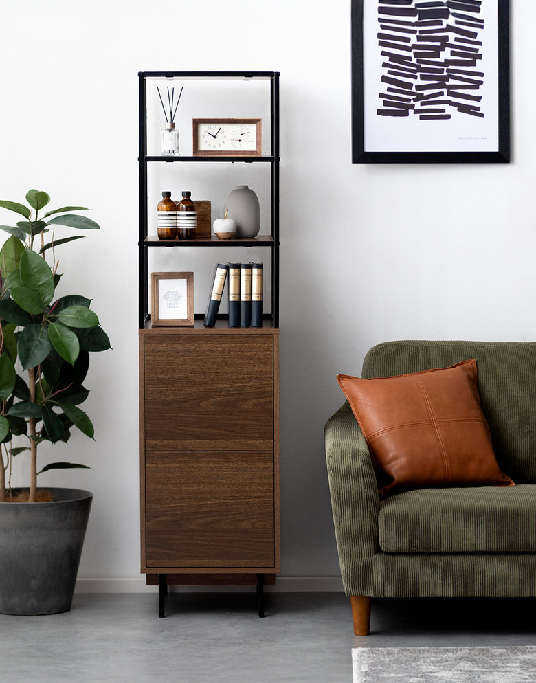 最近人気のシェルフ・オープンラックがおすすめ。家具